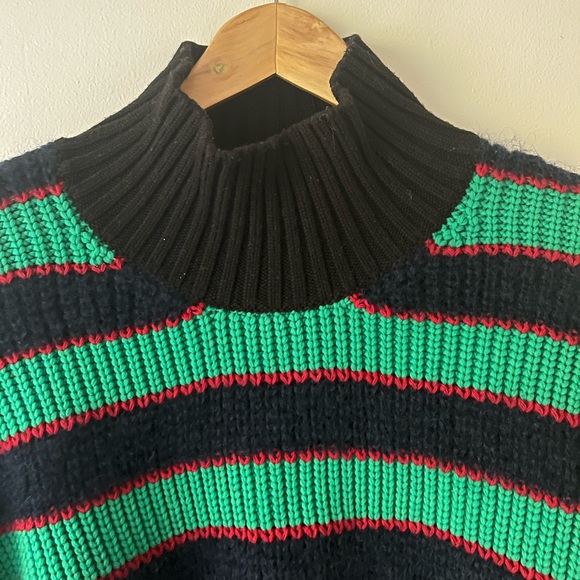 Kenzo Striped Mock Neck Sweater - Picture 3 of 8